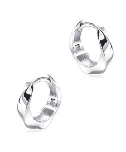 Silver Hoop Earring HO-2608